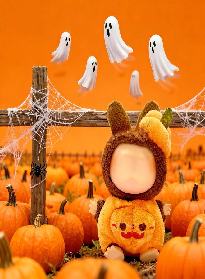 Mauts-inus Halloween Clothes for Labubu for 17cm Doll Clothes- Happy Pumpkin Clothing Set, Suitable for Halloween Costumes and Accessories - Image 2